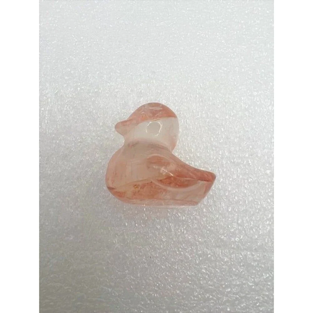 Genuine Gemstone Duck Carving - Your Choice